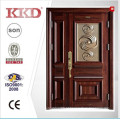 2015 nova porta de aço KKD-910B para mãe e filho porta folha Design da China marca Top KKD